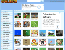 Tablet Screenshot of oyunlar.com